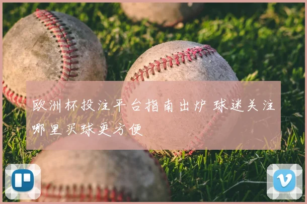欧洲杯投注平台指南出炉 球迷关注哪里买球更方便