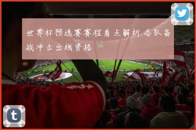 世界杯预选赛赛程看点解析 各队备战冲击出线资格